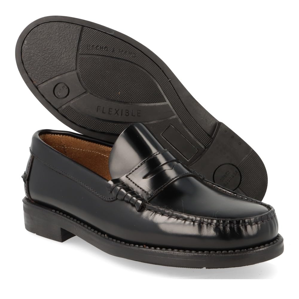EDWARD'S - Zapato Castellano en Piel, Suela de Goma 1001 para: Hombre