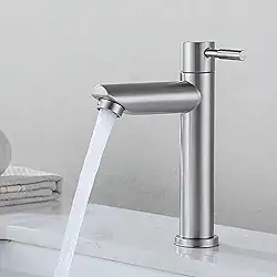 Torneira Bancada Pia Banheiro Inox Premium 1/4 de Volta – Design Moderno, Alta Durabilidade e Instalação Simples