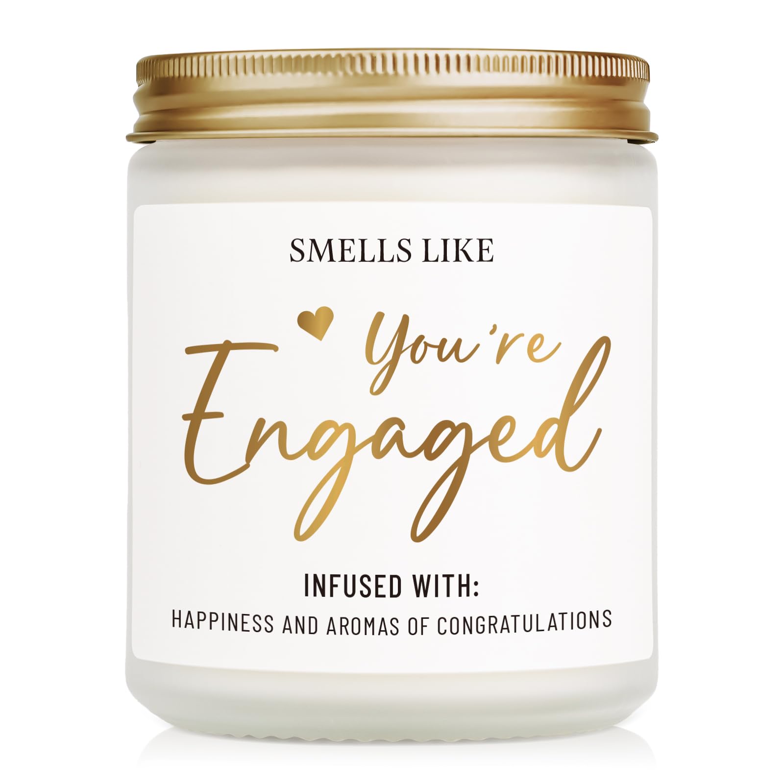 Engagement Gifts, Engagement Candle for Couples Friend Her Him