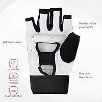 Vista 3 de Punch Bag Training Gloves, LangRay MMA Grappling Gloves for Sparring Martial Arts Boxing Training for Adults and Kids