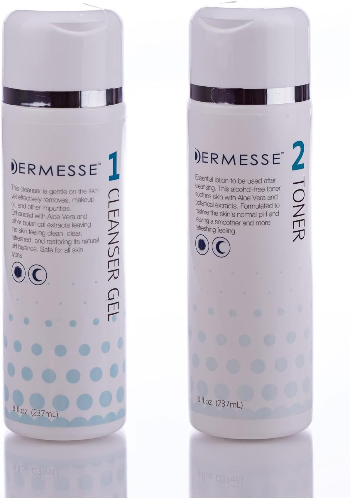 Duo #1-8oz Gel Cleanser & 8oz Toner (ideal for normal to oily skin). Results in fresh, clean, healty skin