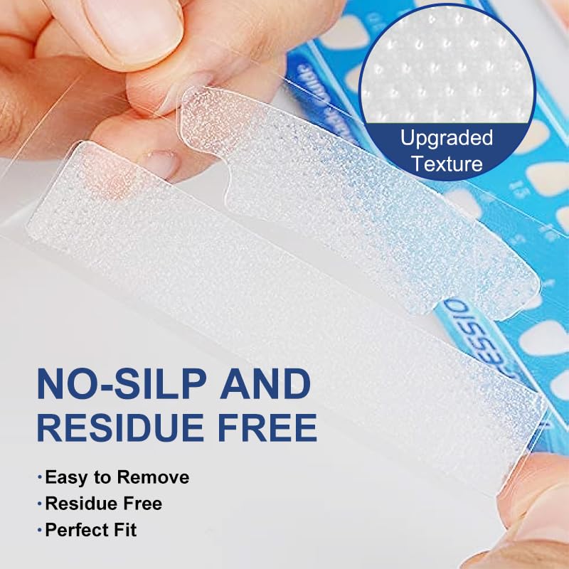 Image of 360 Professional Teeth Whitening Strips, Removes Years of Stains for Beautiful Smile, Results in 30 min, Non-Slip, Enamel Safe for Sensitive Teeth, 28 Strips (14 Treatments), Vegan & Mint Flavor