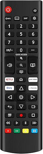 AKB76040302 Reemplazo de control remoto compatible con LG Full HD IPS LED TV Monitor 24LQ51OS 27LQ625S 27LQ600S-WU 27LQ600SWU 27LQ615S 24LQ520S