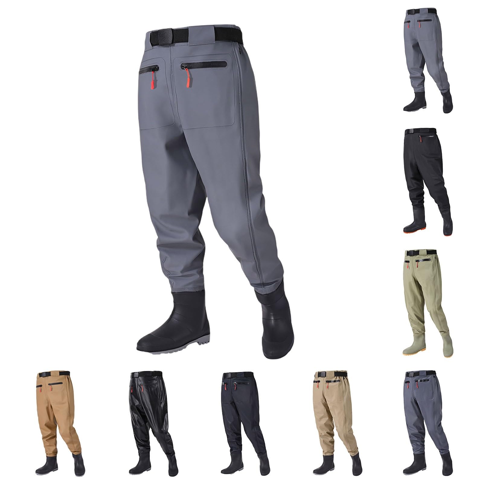Generisch Pantalon de pluie pour homme - Imperméable - Pantalon de travail pour homme - Pantalon d'extérieur - Coupe ajustée - Pantalon de randonnée respirant - Pantalon d'escalade - Résistant à