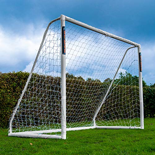 Voetbal Flick All Weather uPVC Voetbal Doel met UV behandeld 70mm dikke palen (Maten: 6x4, 8x4, 8x6, 12x6)