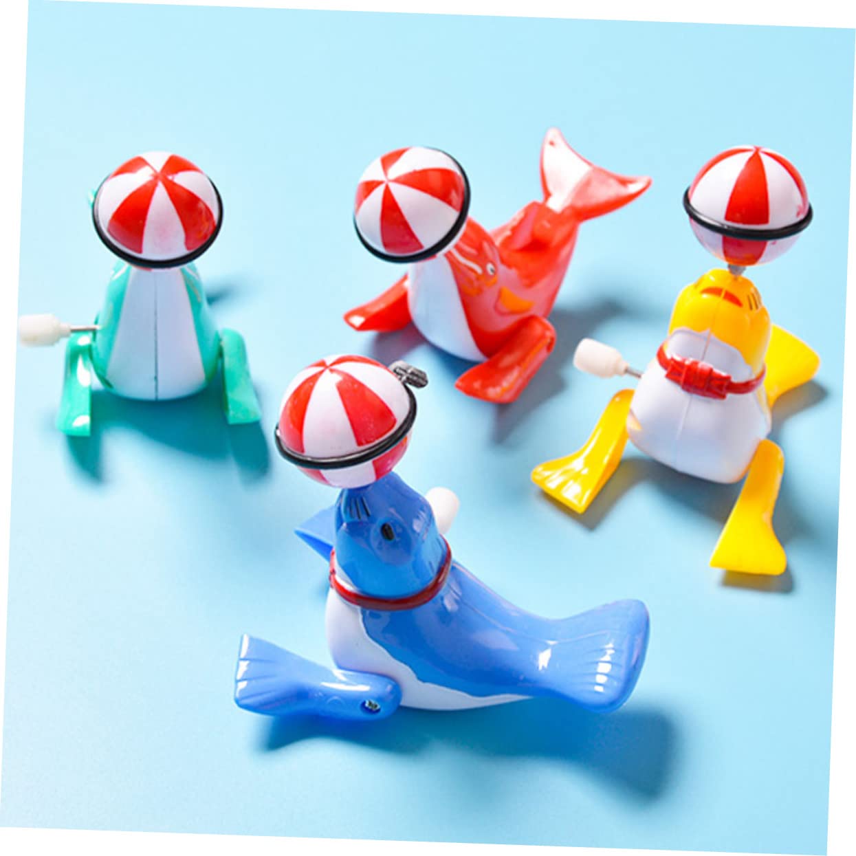 Cadeaux Convives Noel Toddmomy 6 Pièces Bonhomme De Neige Jouets à Remonter Jouets Crackers Adulte