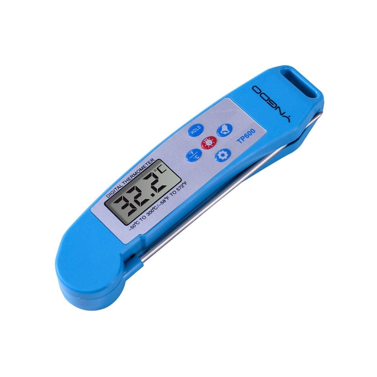 XINGYU Termometr do pomiaru temperatury oleju, miernik temperatury wody, kuchnia, żywność, pieczenie mleka, pomiar temperatury, typ sondy elektronicznej (różowy/niebieski/czarny/biały)