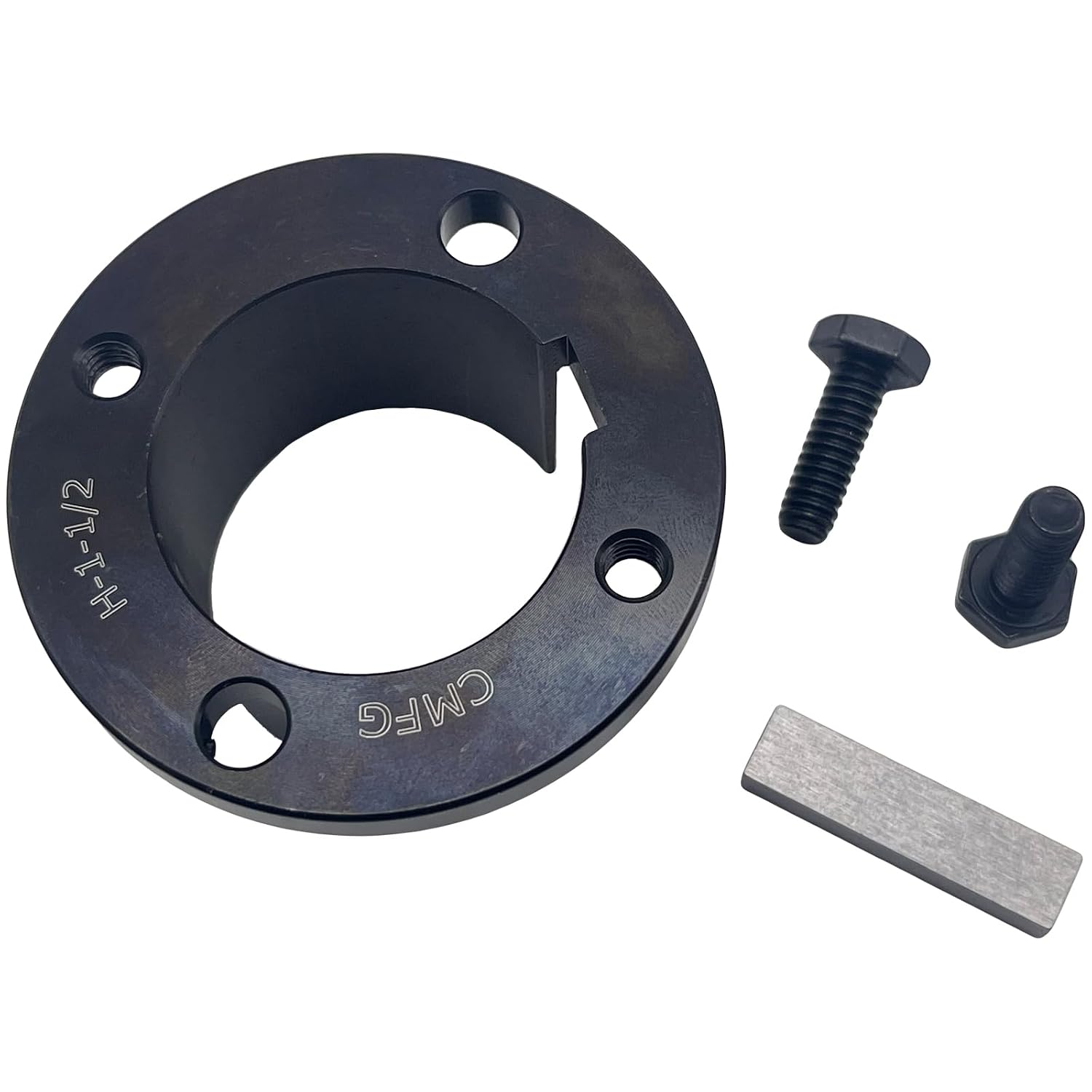 H-1-1/2 STB Split Taper Bushing,1 1/2 inch Bore, Carbon Steel Material, H Type Split Lock Bushings for Pulleys/Sheave