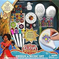 Algopix Similar Product 12 - Disney Elena Design A Music Set