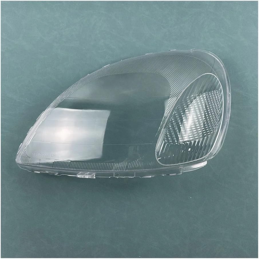 Head light Lens Compatible Compatible for Toyota for Yaris 1999 2000 2001 2002 Car Accessories Cover Transparent Lampshade Lamp Head lamp Shell Replacement(A Piar)