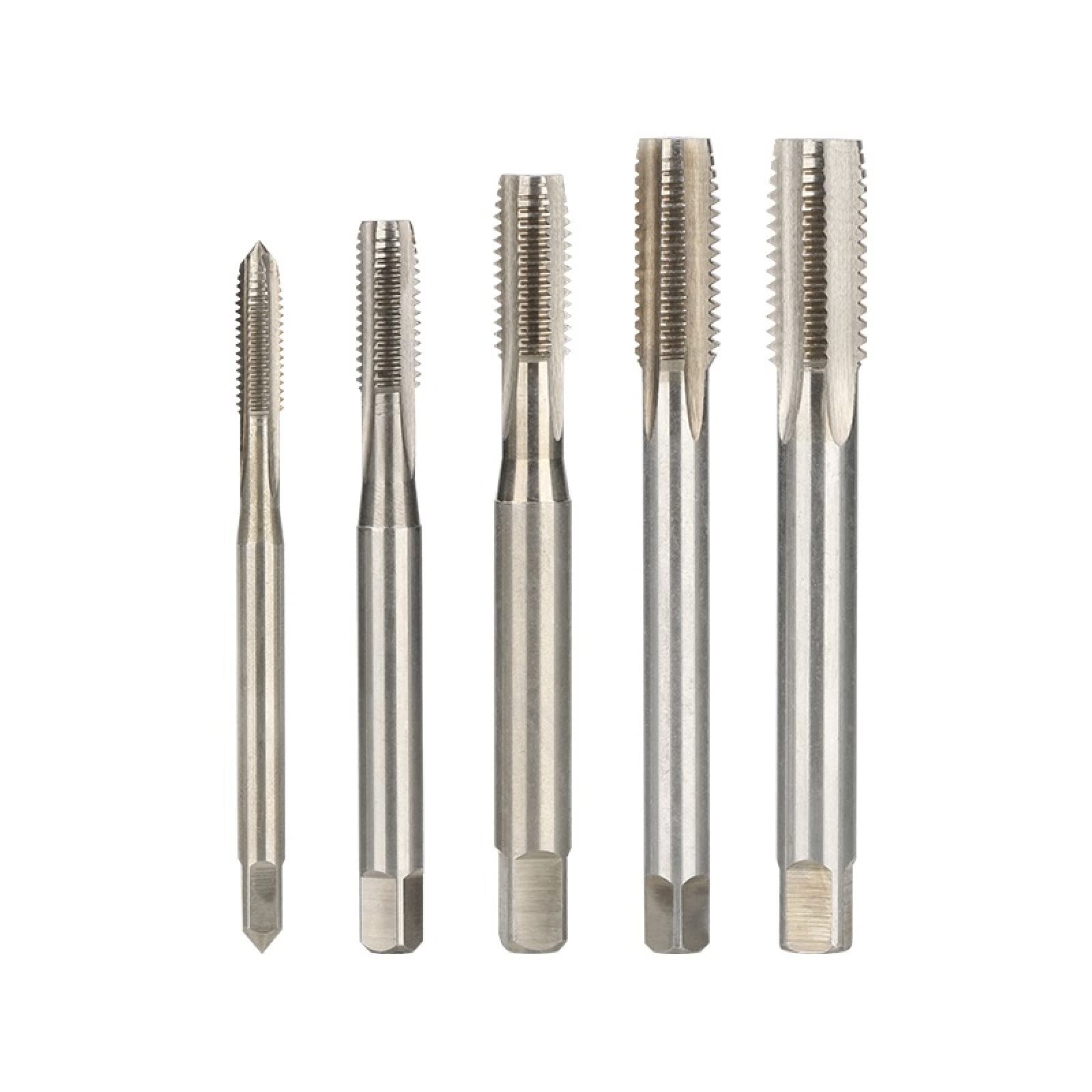 Wiertło DIN371, gwintownik HSS, wiertło maszynowe, gwintownik z rowkiem prostym, narzędzia do gwintowania, M8 x 1,25 mm