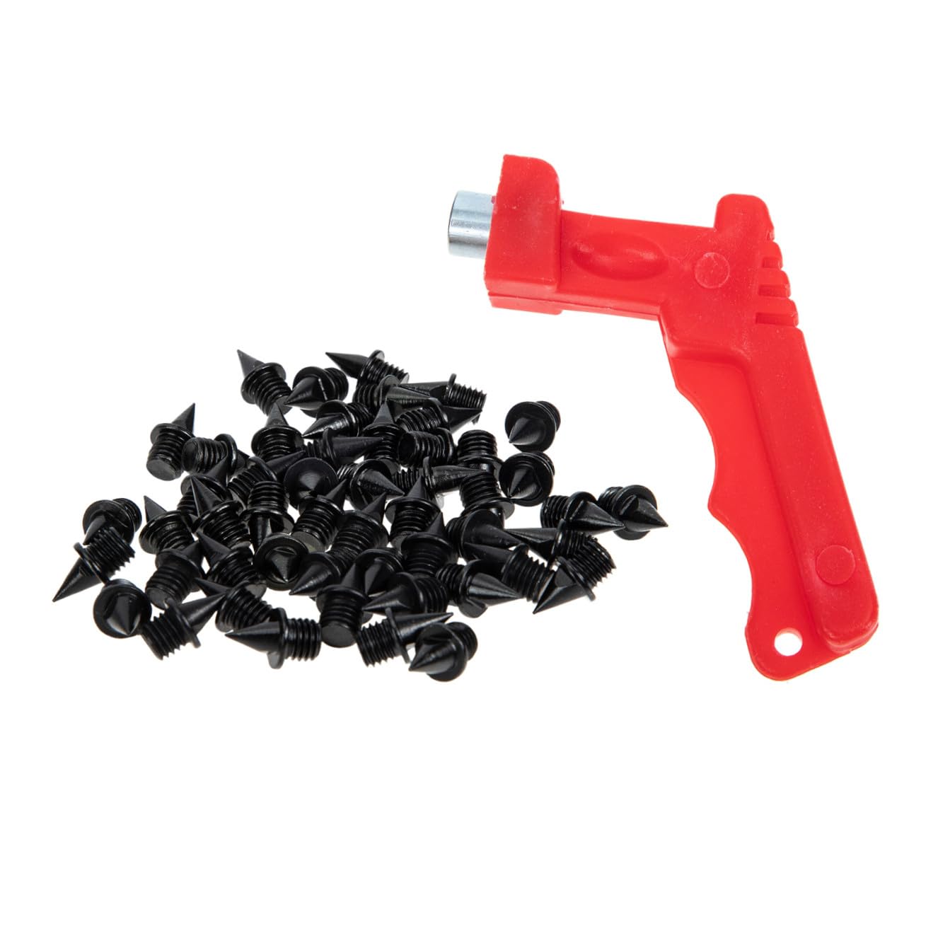 BESPORTBLE 5sets Chiodi Per Scarpe Da Corsa Con Wrench Chiodi Antiscivolo Carbonio Per Atletica e Cross Country Per Allenamenti e Competizioni Outdoor