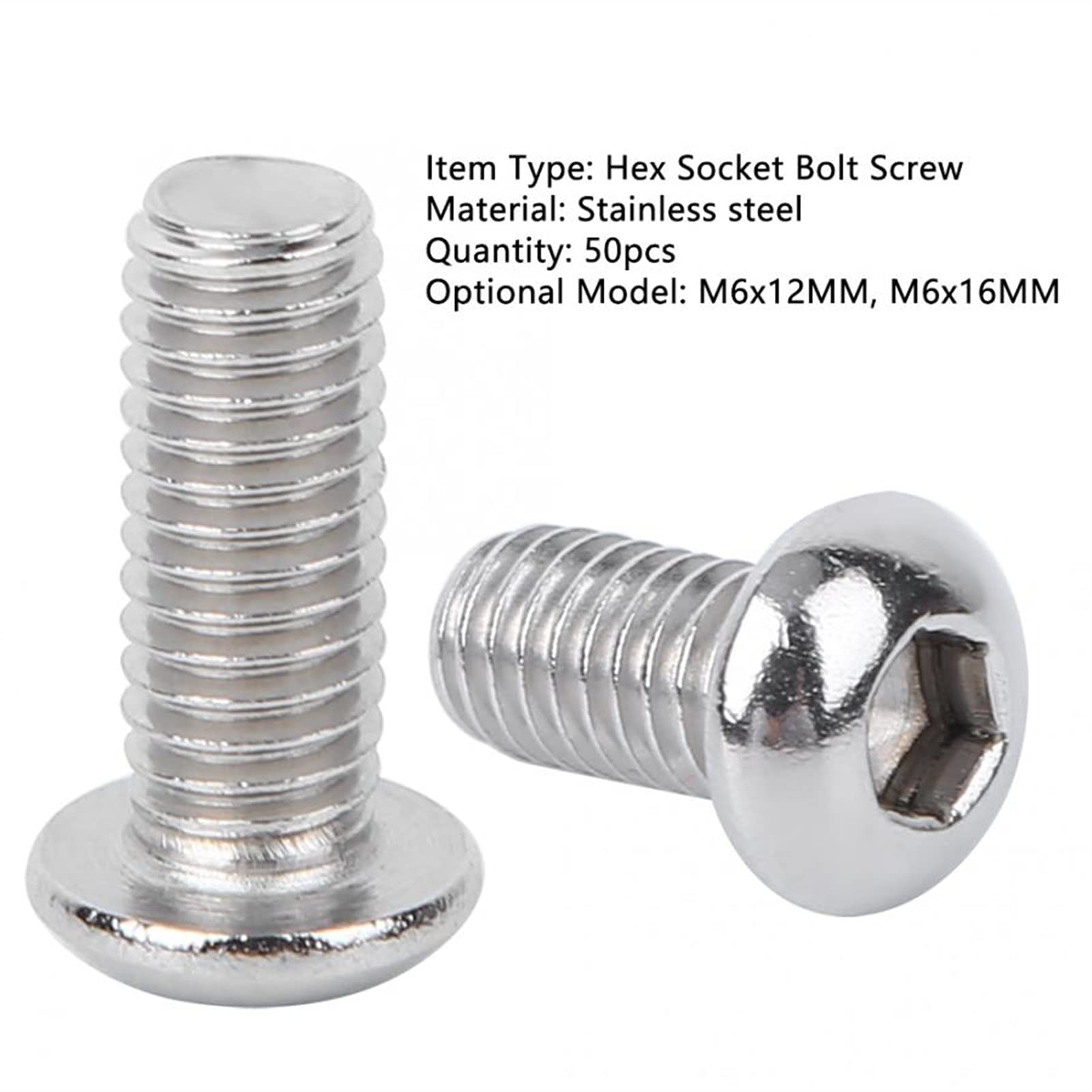 Bulloni Gancio In Acciaio Inossidabile Bulloni A J In Acciaio Inox 3/16 - Marca Suncor, Perfetti Per Fissaggi Resistenti Viti A J 3/16 - Foto 6