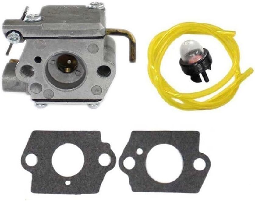 HURI Carburetor with Gasket Fuel Line Primer Bulb for Troy