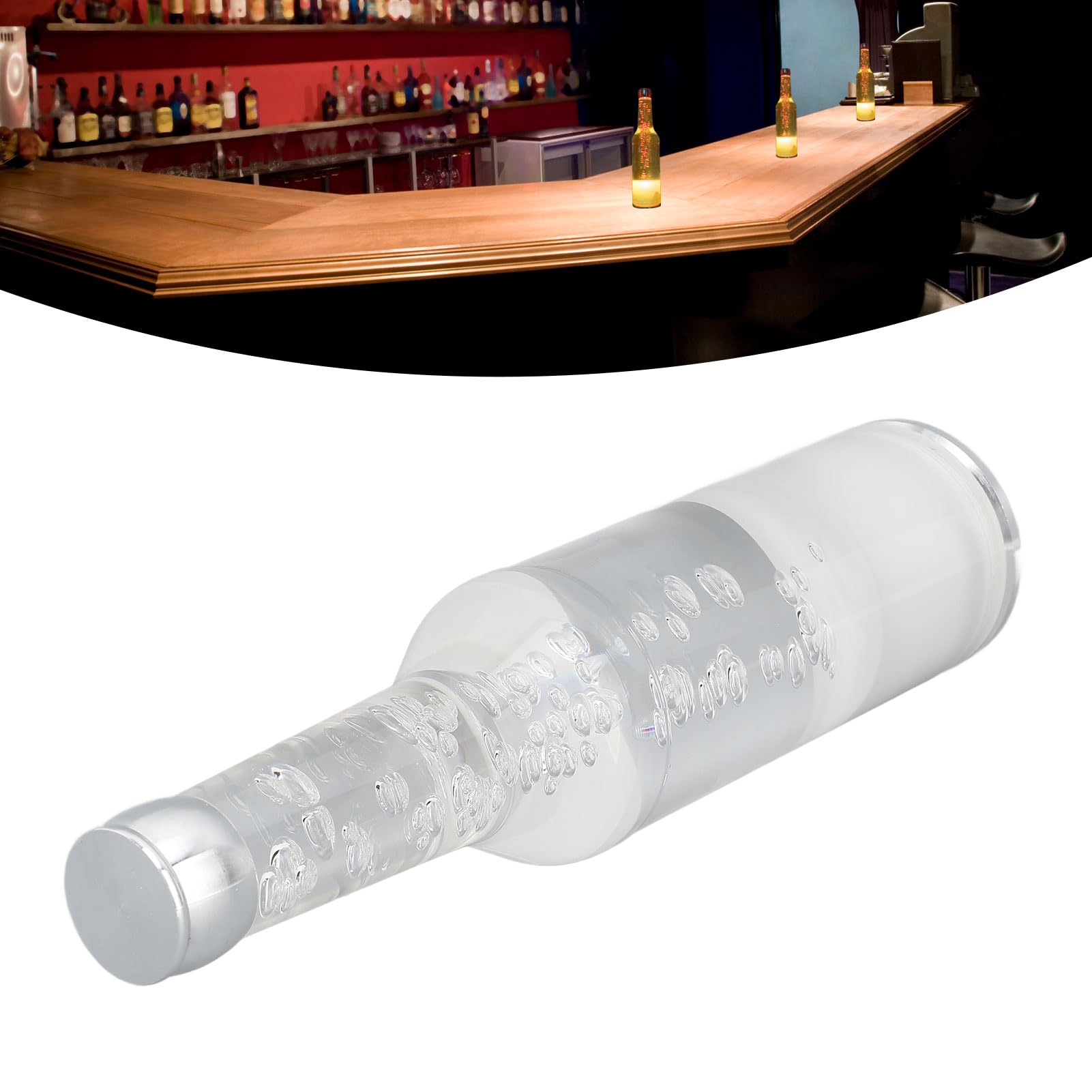 Moderno Metallico Ylic Sm Luce Notturna USB Lampada Da Tavolo per La Sala Da Gioco, Ricaricabile Deco Bar Lampada Da