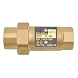 HYDRO MASTER Brass Dual Check Valve, 1/2