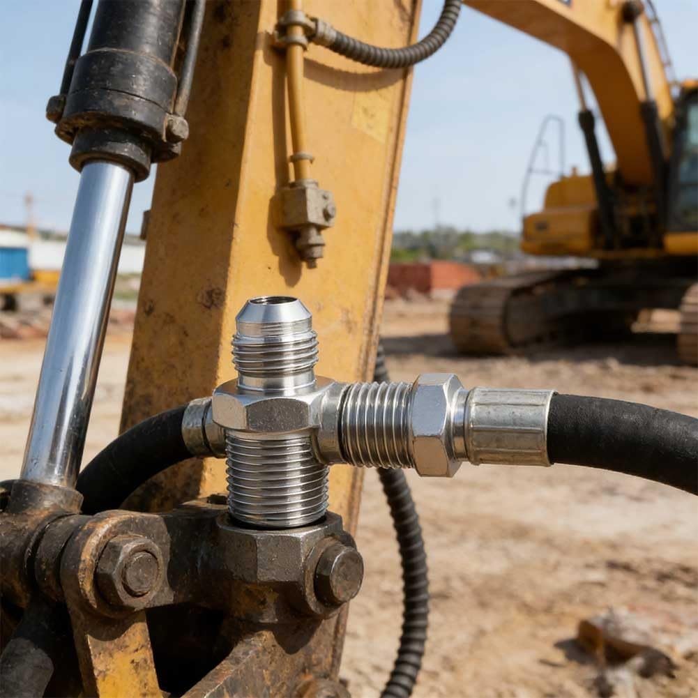 Paquete de 15 adaptadores de manguera hidráulica de acero inoxidable 316L de 3/8 pulgadas NPT macho a JIC 37 grados de ajuste recto para sistemas de alimentación de líquidos de alta presión