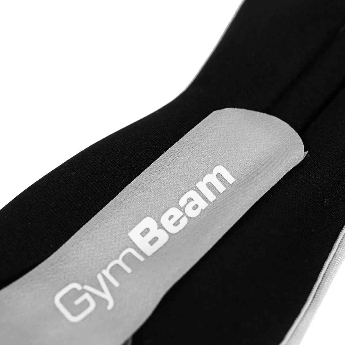 GymBeam - Knöchel- und Handgelenks Gewichtsmanschetten - Gewichtsriemen, Manschetten für Füße und Handgelenke, Zusatzgewichte für Kraft- und Cardiotraining, ideal für zuhause Schwarz