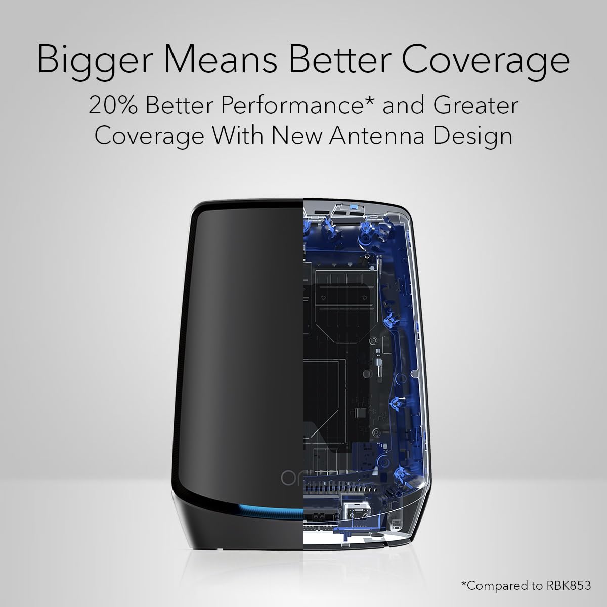 NETGEAR WiFi6 3台AX6000 RBK863S-100JPS NETGEAR RBK863S - Orbi Tri-Band Mesh WiFi 6 System