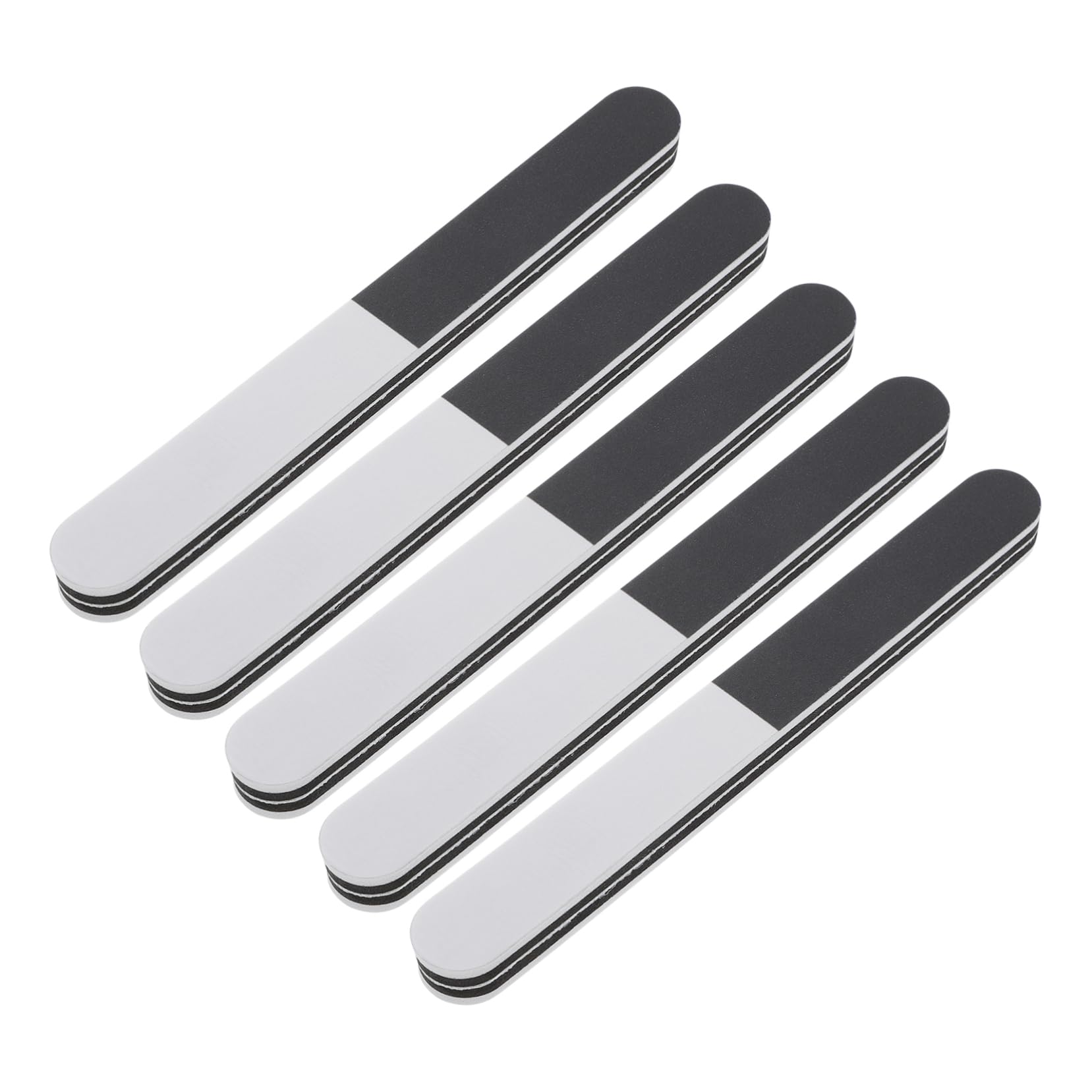 SOLUSTRE Bastoncini Abrasivi 5 Pezzi per Lucidatura Modelli in Eva Grana Completa Versatile per Superfici Plastiche e Molti Utilizzi Manuali