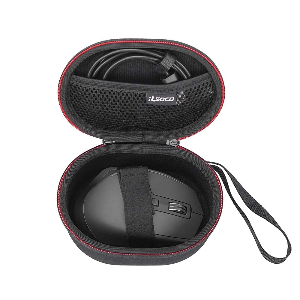 RLSOCO Hard Travel Case for logitech g pro x Superlight 2 & for Logitech G305/G502 X/G502 X Plus/SteelSeries Aerox 5 Wireless Gaming Mouse-General Gaming Mice Protective Case Cover with YKK Zipper