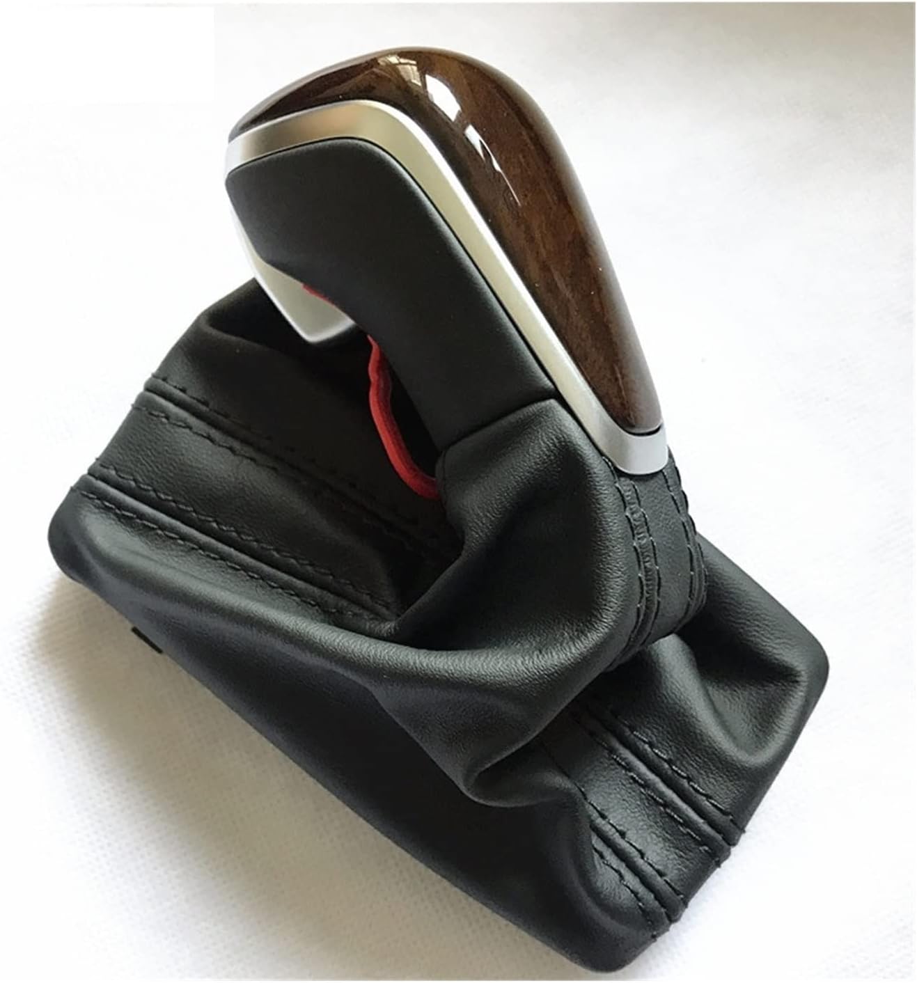 for Audi A4 A6 C7 A7 Car Automatic Transmission Gear Shift Knob Gear Lever Stick Handle Gaiter Boot Cover Car Styling Accessories