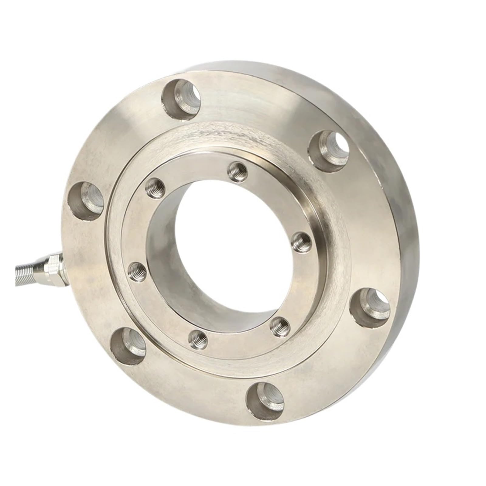 JFQOWCMP Low Profile Ring Type Load Cell 100kg-5T Stainless Steel Button Compression Force Sensor for Machinery(3000KG)