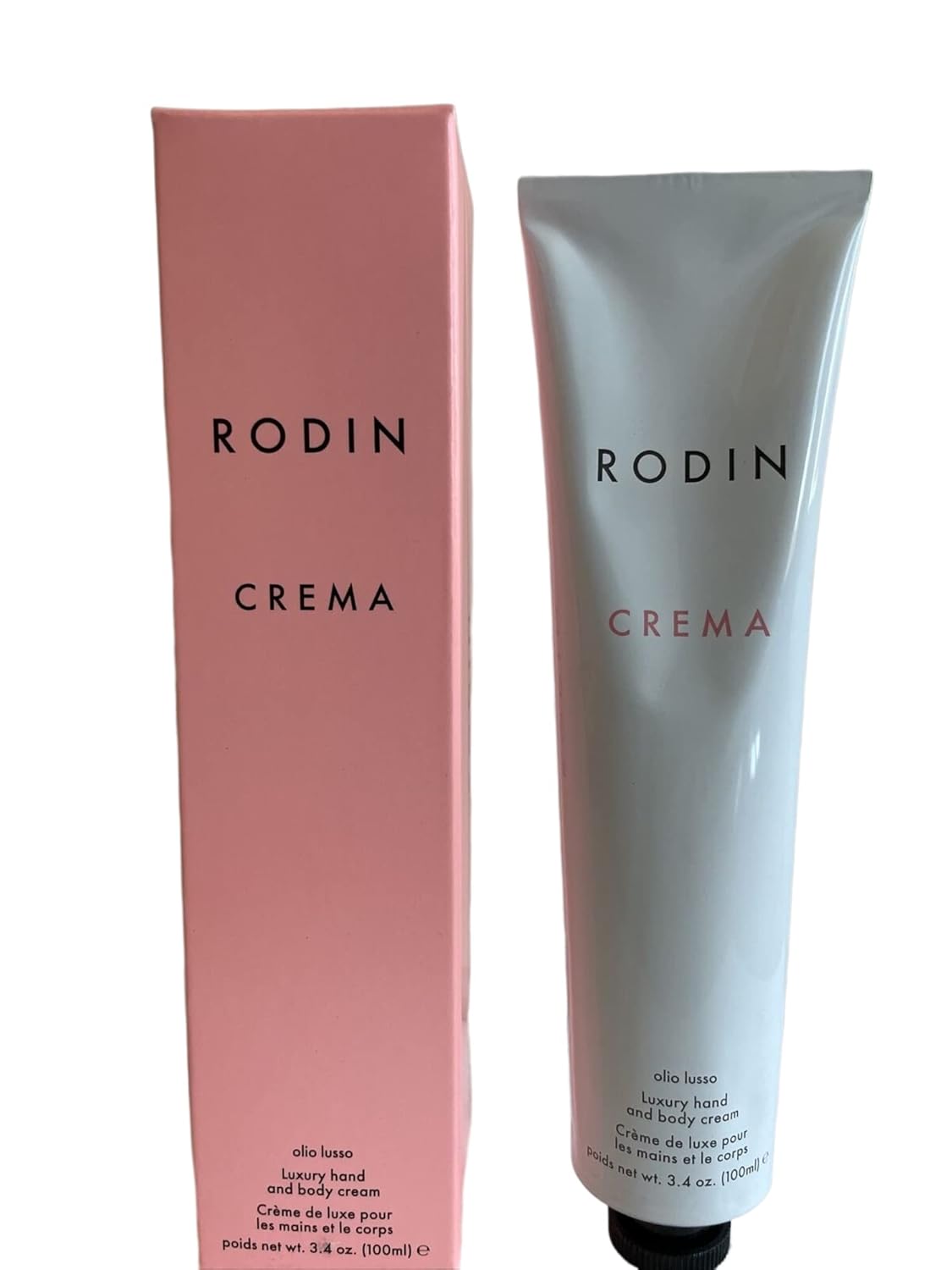 Rodin Crema Olio Lusso Luxury Hand and Body Cream - Geranium & Orange Blossom 3.4 Oz /100 ml