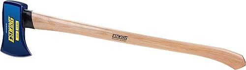 Estwing Hacha, mango de 36 pulgadas, cabeza de 4 libras con mango de madera de nogal, modelo #62371