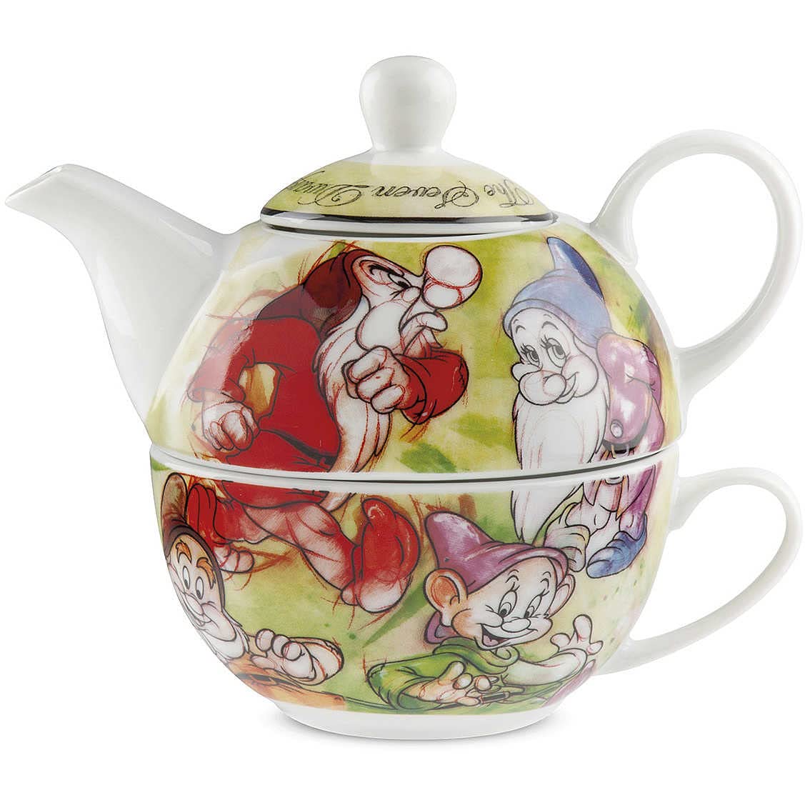 Egan Mug + Teapot 7 Disney Dwarfs ML 470