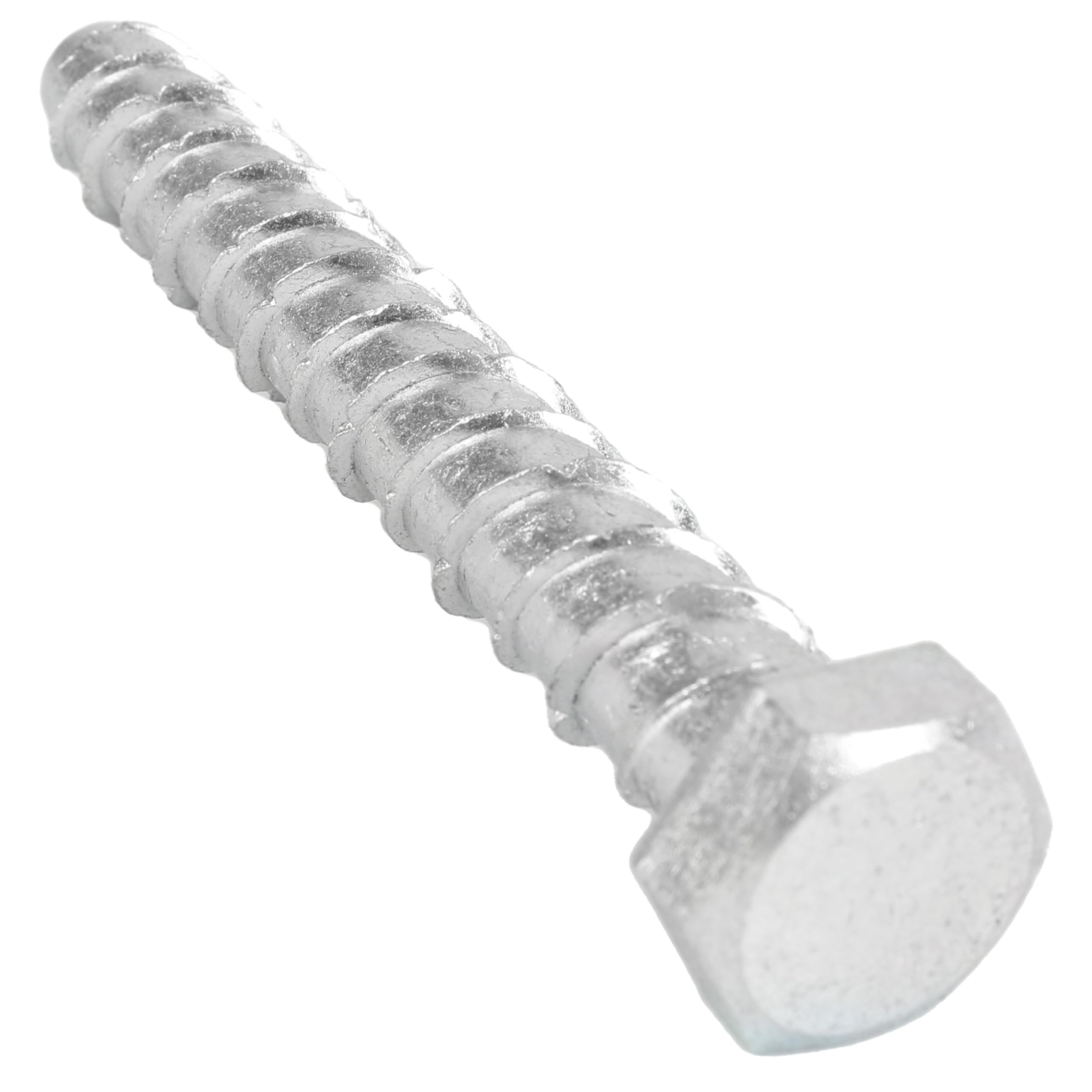 M12 x 100mm Concrete/Masonry Screw Anchor Bolt (Pack Of 10)