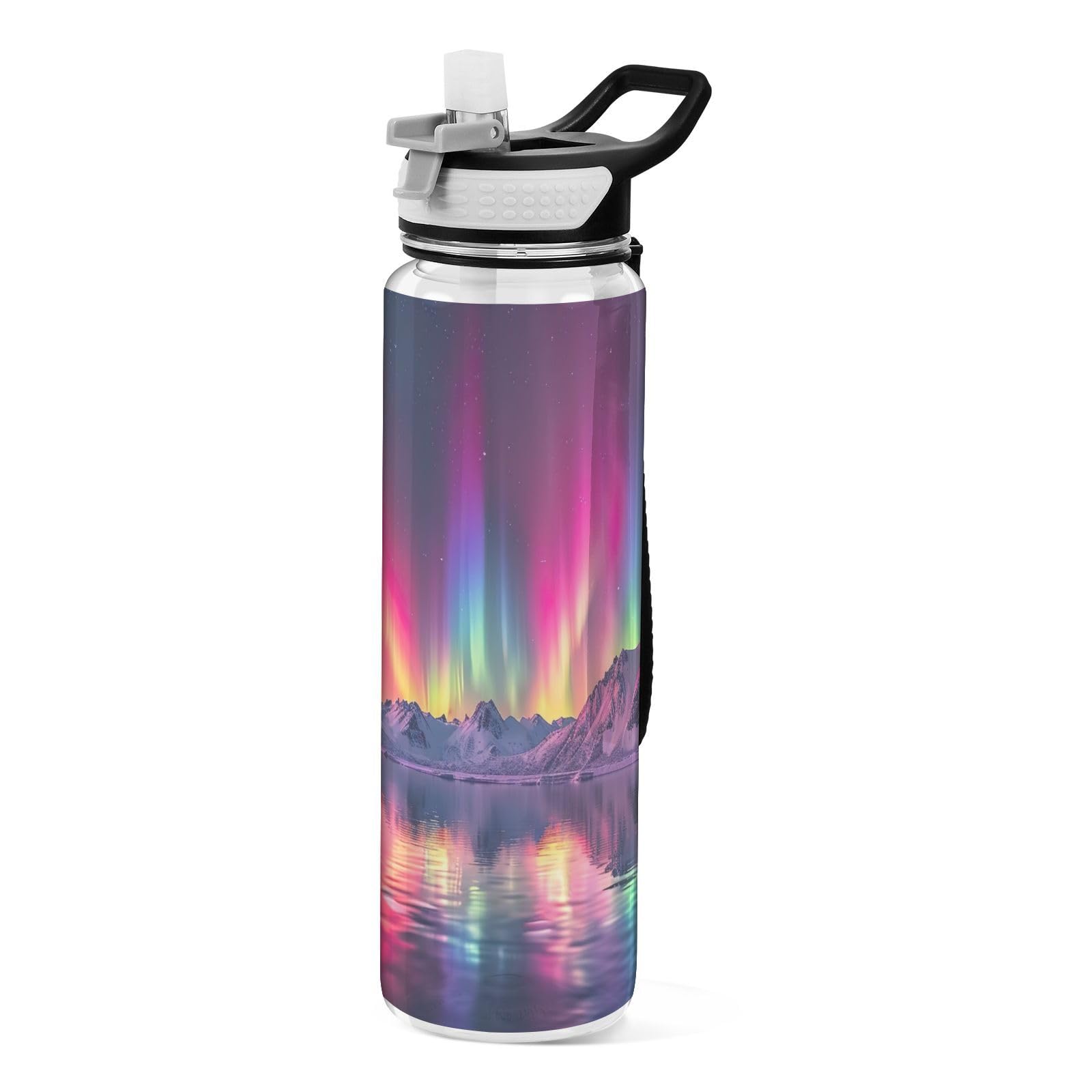 NOśWEA touch_bottle Amazon.com: Nesatuwa 32 oz Northern Lights Water Bottles