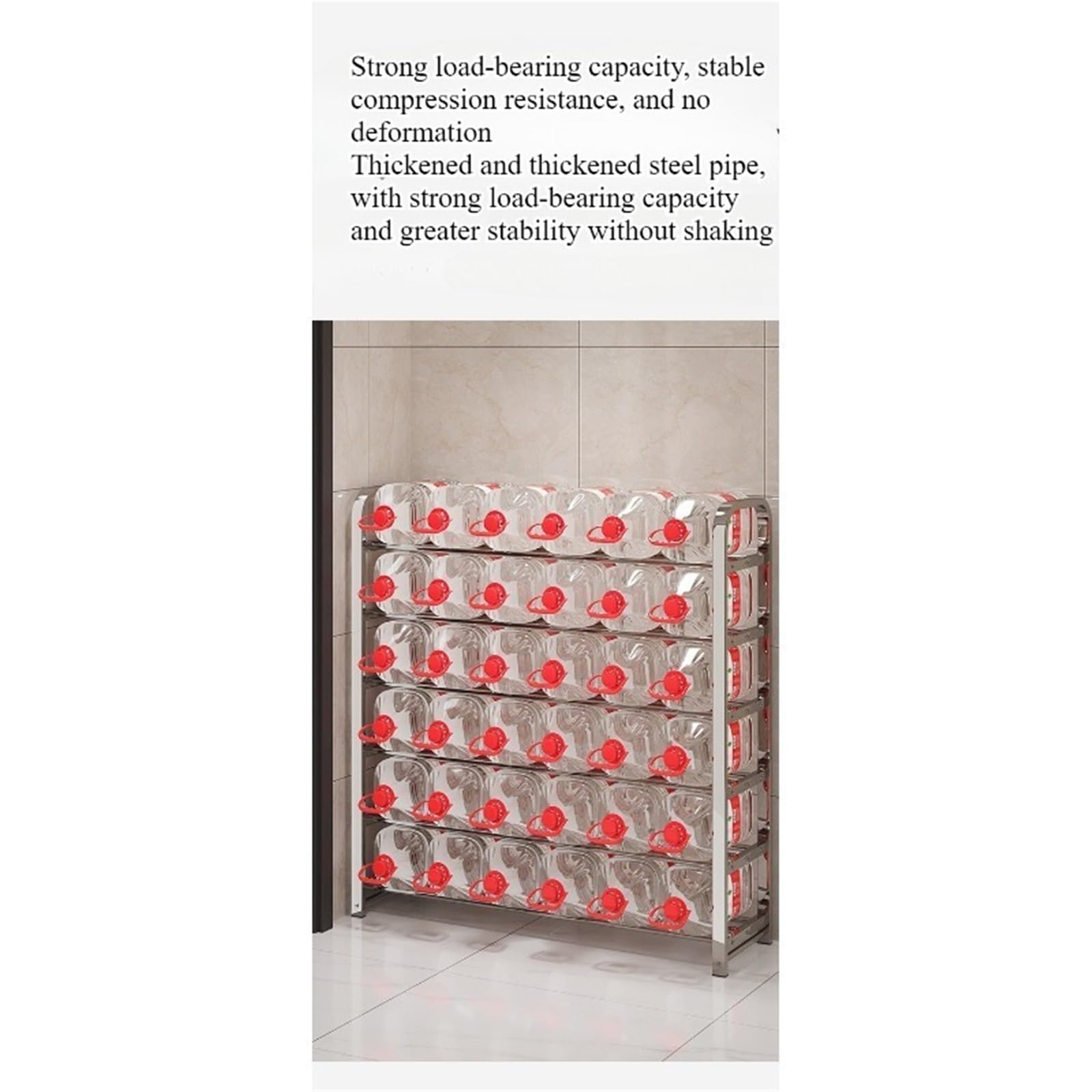Thickened Stainless Steel Shoe Rack Corridor Dormitory