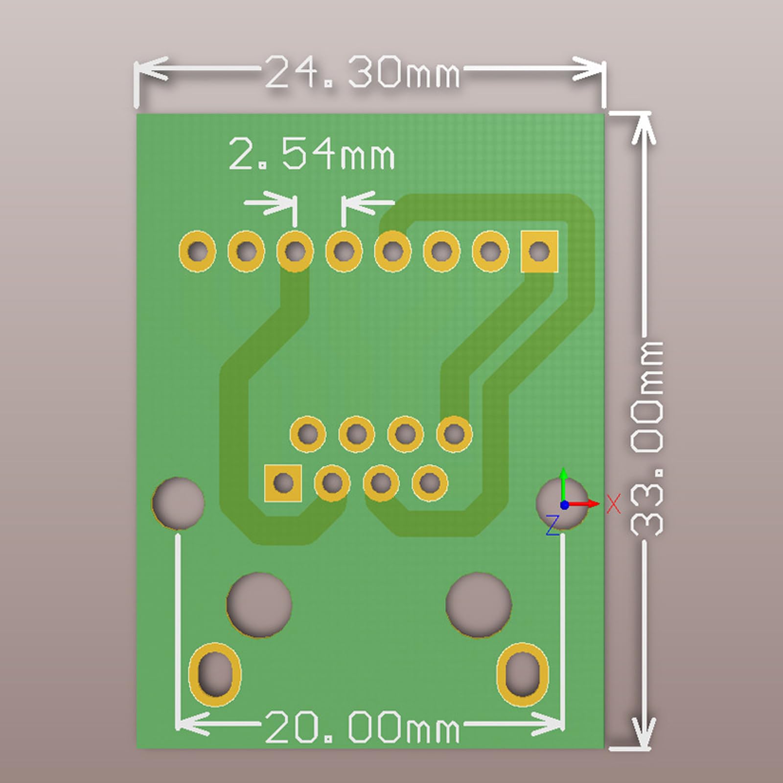 2 pezzi RJ45 8 pin Ethernet Dual Femiblich Terminal Breakout Board,2,54 mm Pitch Doppia presa RJ45, connettore a vite RJ45, doppia presa a 8 pin adattatore (SINGLE BUCHSE)