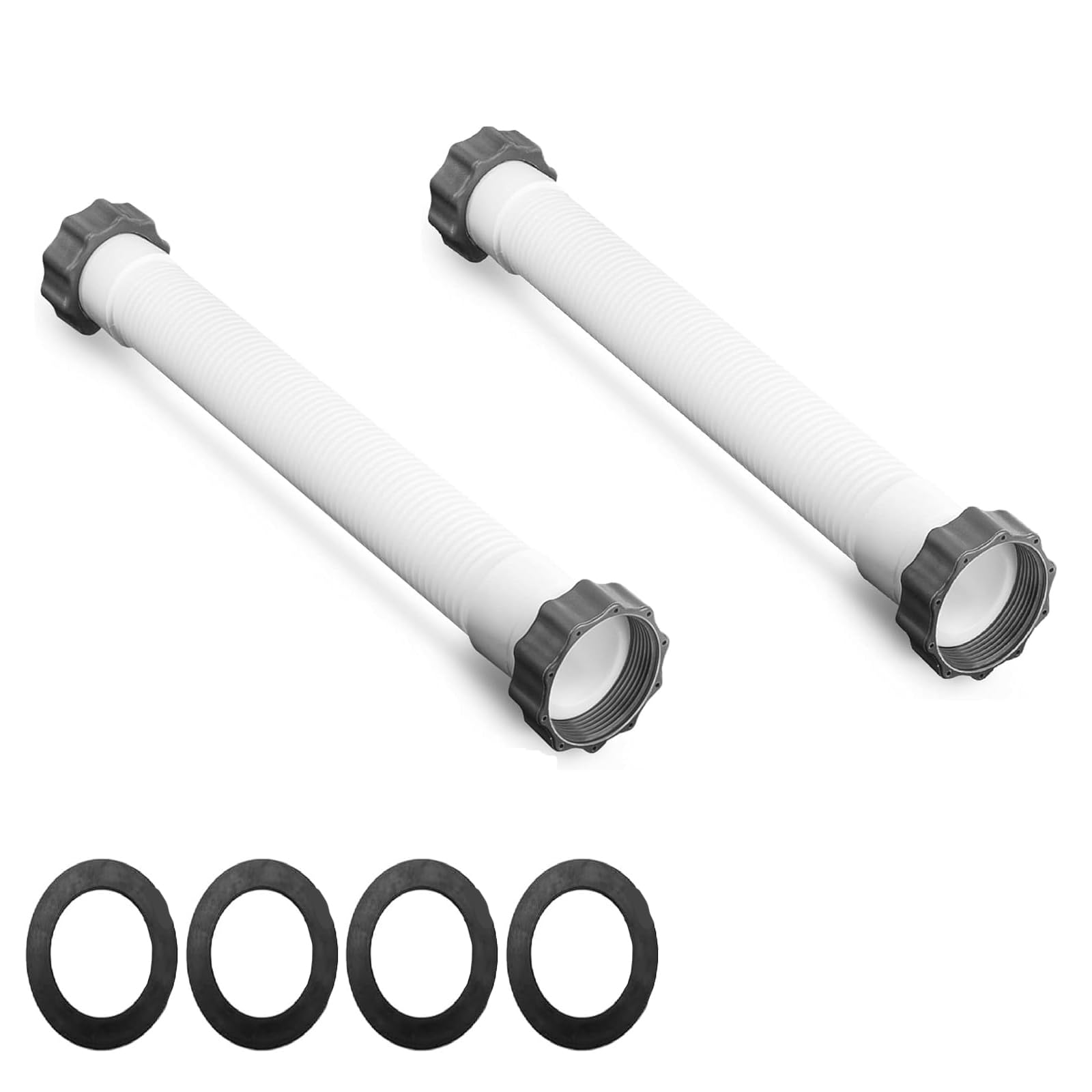 2Pcs Pool Sand Filter Pumps Hose 11535 Interconnecting Hose Pool Pump Replacement Hoses for on Ground Pools Enduring for on Ground Pools