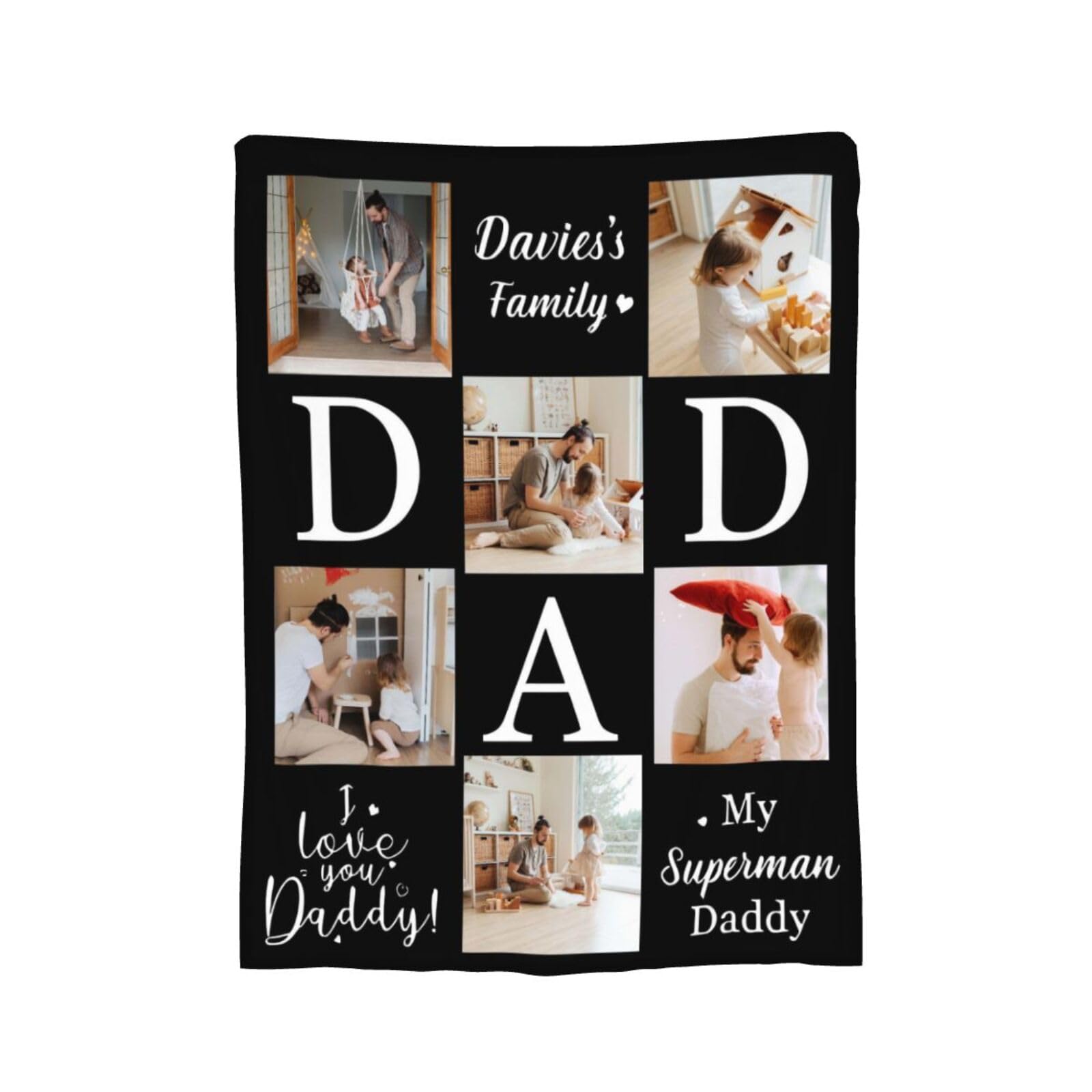 Dfggagdhs Custom Picture Soft Birthday blanket,Personalized Name Gift for Mom,Cozy Flannel Material,Practical Daily Use Throw blanket