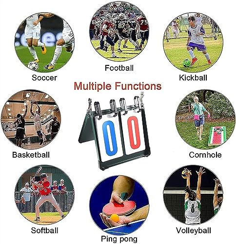 Marcador portátil para deportes de 2/3/4 dígitos miniatura 5