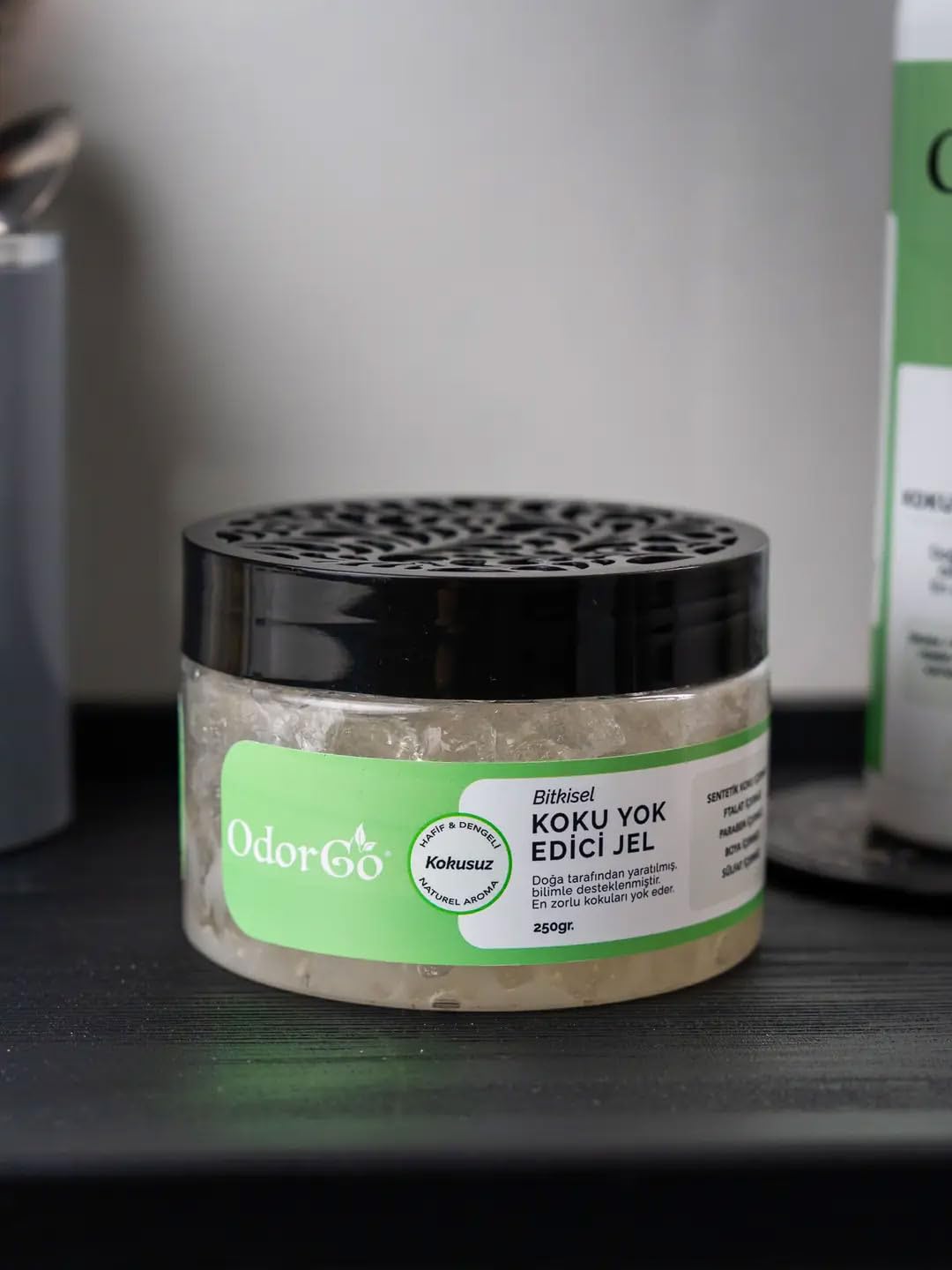 ODORGO Koku Yok Edici Jel 250g 2'li Paket – Dolap, Banyo, Kapalı Alan İçin Sürekli Koku Giderici