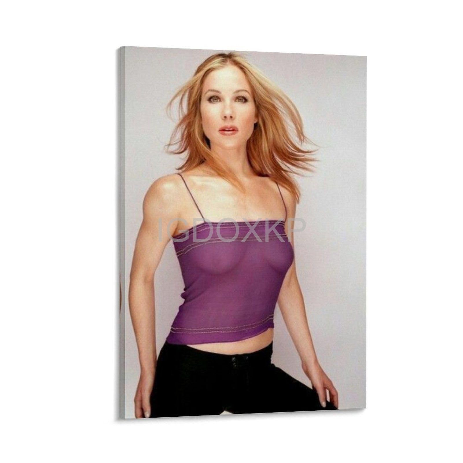 Amazon.com: SUKWA Póster de estética de la habitación, póster sexy de  Christina Applegate para decoración de pared, póster de lienzo para  decoración ...