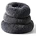 Fhodigogo Rundes Plüsch-Donut-Bett für Hunde und Katzen, klein, rutschfest, warm und gemütlich, für 5 kg Haustiere