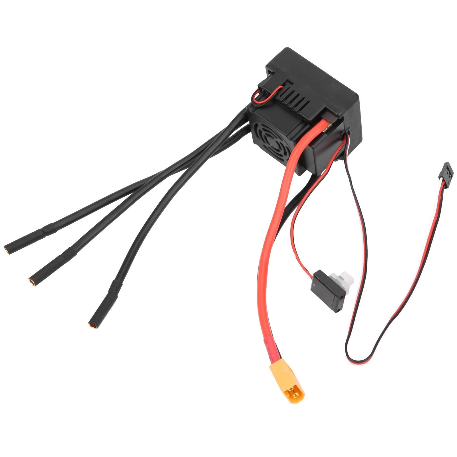Imperpose-80a Brushless ESC Electric SpeedController para 1/8 RC Car, Compatible con Motores sin Sensor (XT60)
