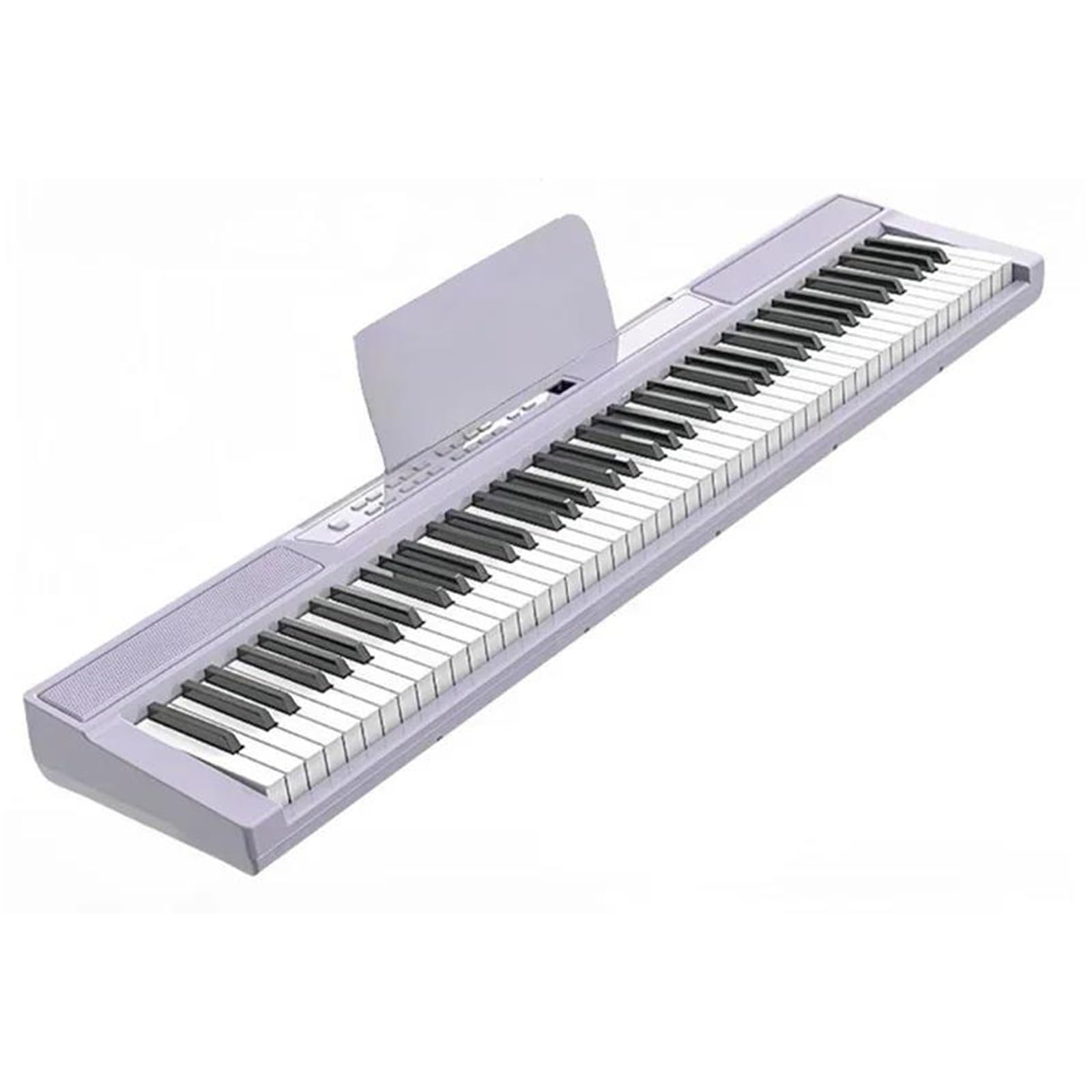 Profesjonalne Pianino Elektroniczne Pianino Elektroniczne 88 Klawiszy Klawiatura Dla Początkujących Przenośne Profesjonalne Wydajność(Type6 Purple)