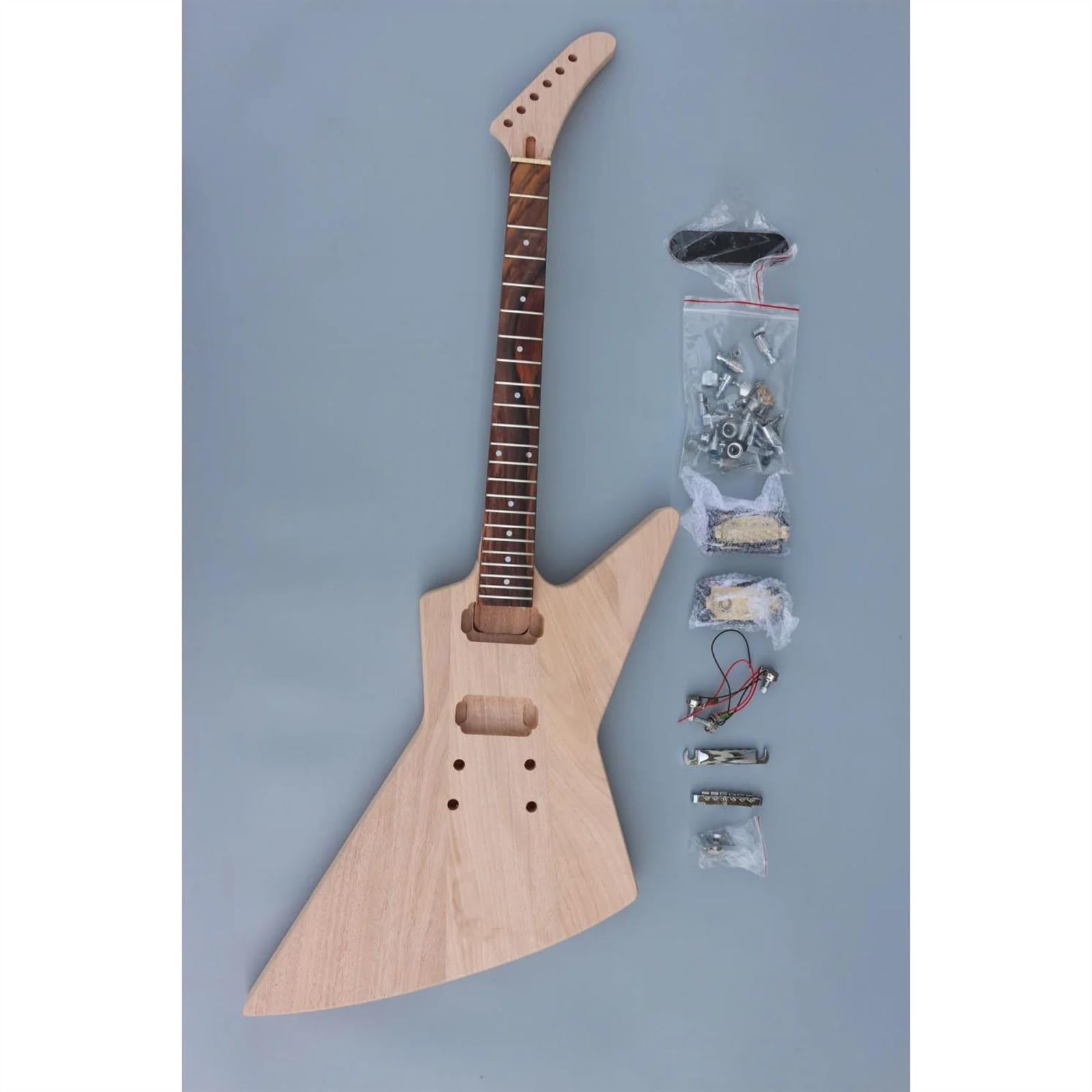 Zestaw body do gitary 1 Zestaw Gitarowy Gryf Gitary 22 Progi Korpus Gitary Intarsja W Pięcie