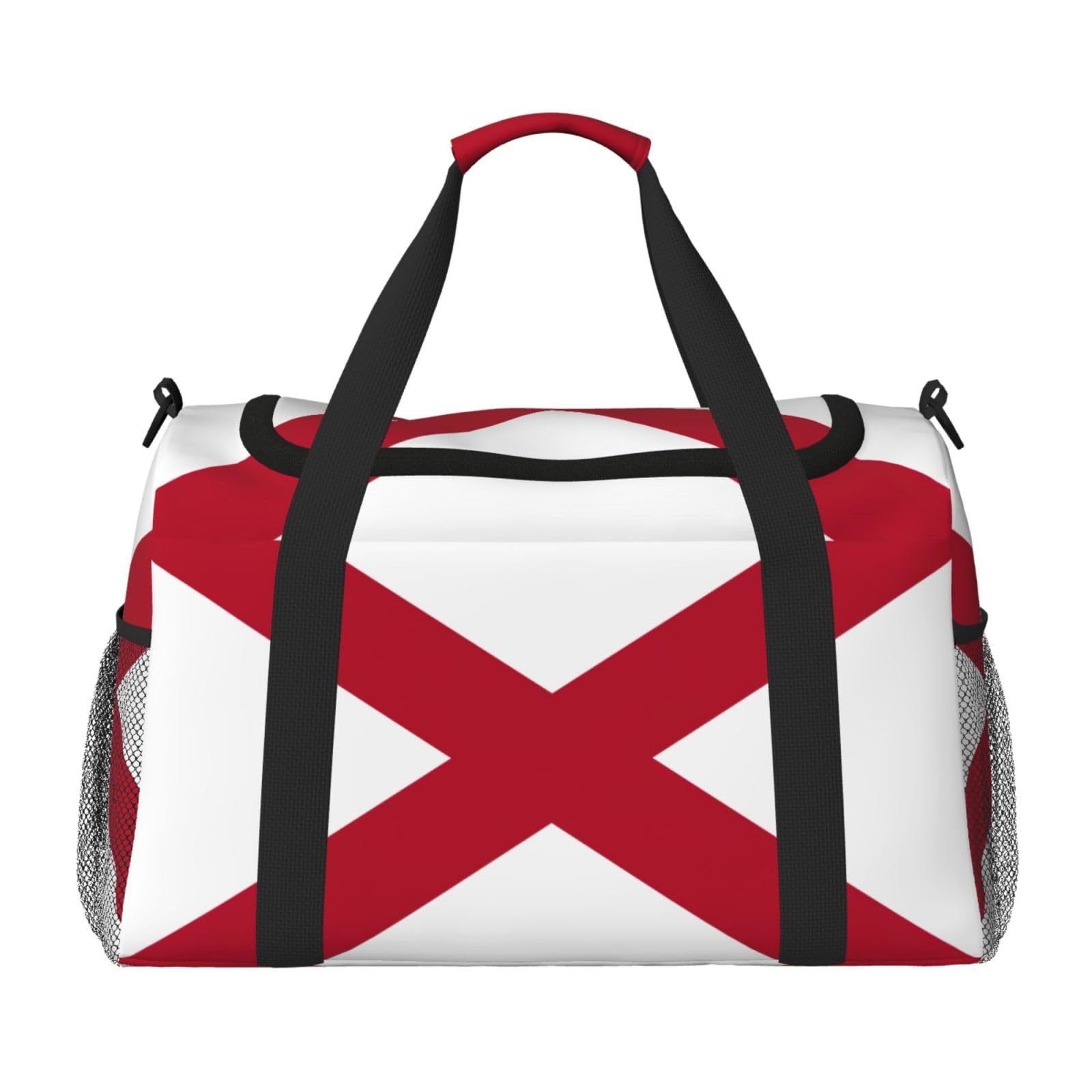 Flaga stanu Alabama torba na ramię kobiety mężczyźni podróżna torba crossbody torebka torba na ramię torebki robocze codzienna torba hobo