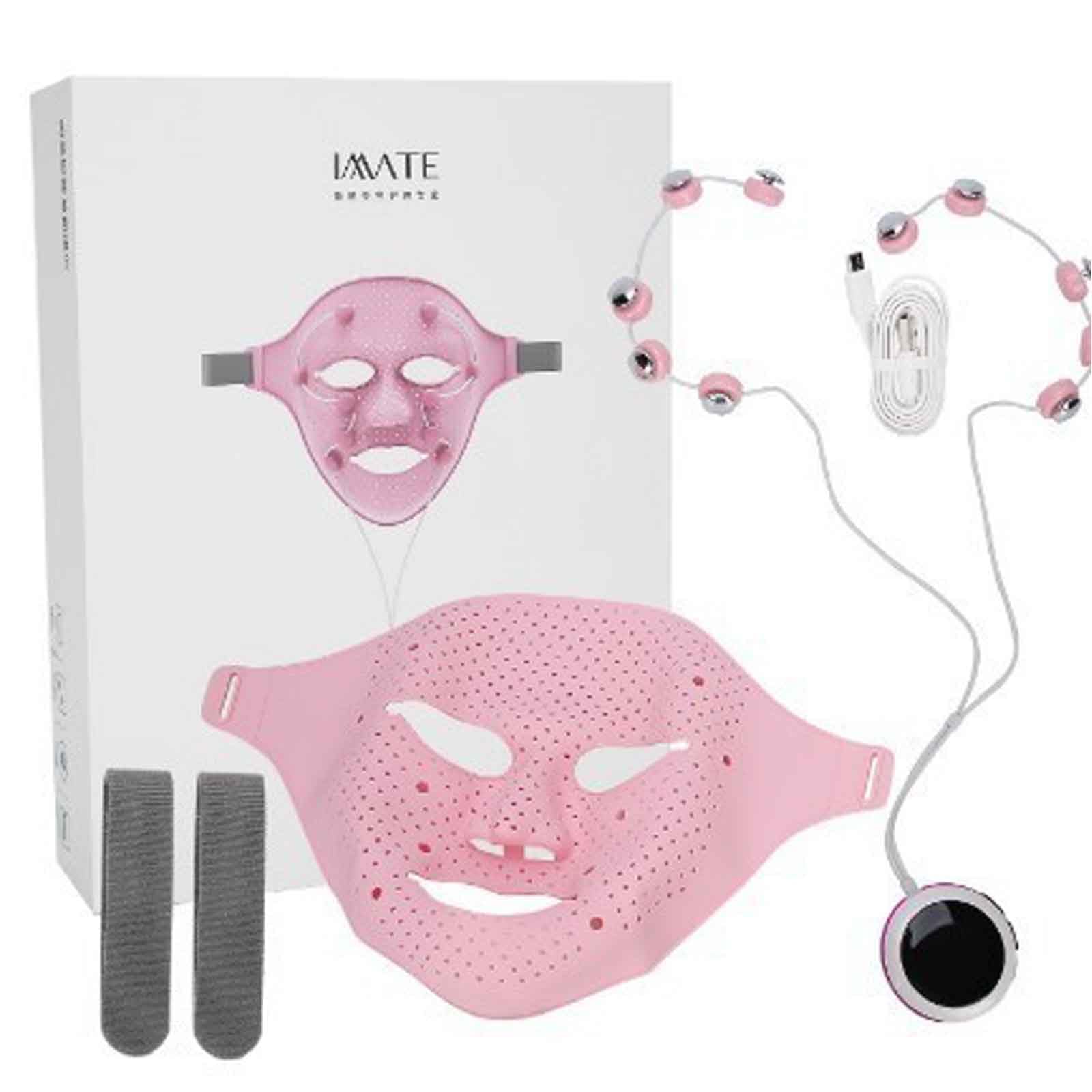 Dispositivo de belleza facial, masajeador de microvibración de alta frecuencia EMS Bio Wave con infusión magnética, apagado automático de 15 minutos, silicona agradable for la piel for contorno facial