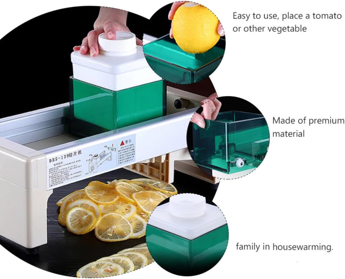 Fruit Slicer Kitchen Gadget for Fruits and Tomato Adjustable Thickness