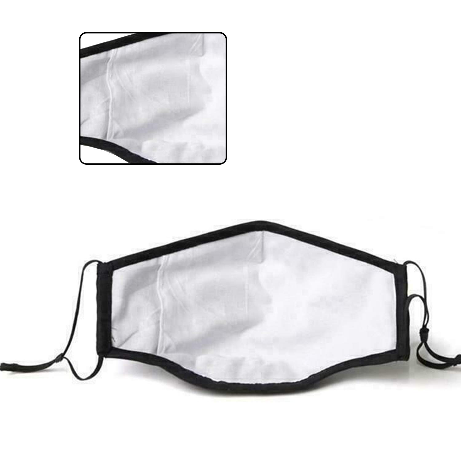 Mascarilla Facial Reutilizable Lavable Cara Máscara con Filtro, Activado Carbono Filtro Respirador Boquilla Protección De Polvo, Mascota Caspa Airborne Irritantes - Negro, with Filter