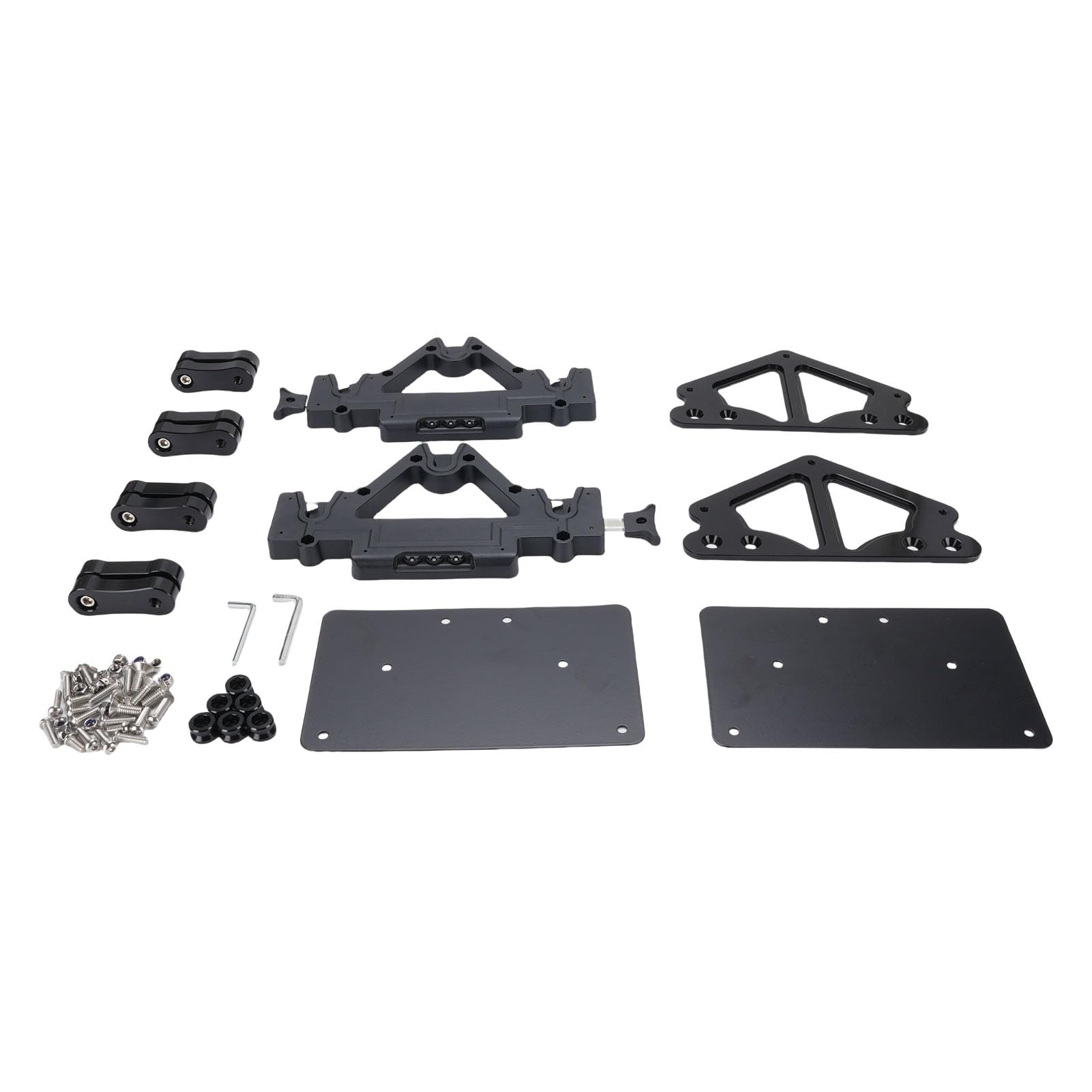 Borsa Laterale Moto Supporto Sgancio Rapido Alluminio