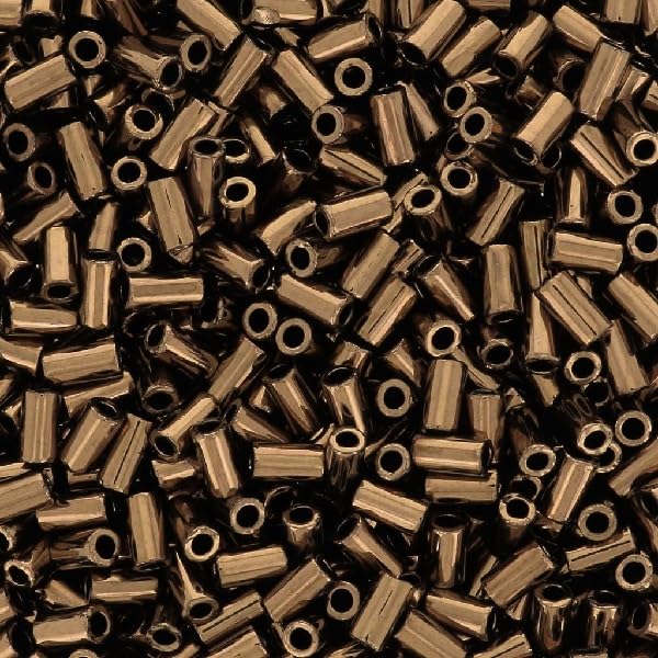 TOHO Bugles Beads Japan 3 x 1.3 mm Bronze 221 10 g — image 1