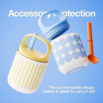 Amazon.com: CHAKO LAB Food Jar 15 oz | Stainless Steel Vacuum